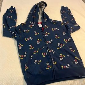 Vintage Disney Hoodie Jacket, Disney Japan, size S